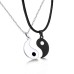 Glemay Yin Yang Necklace for Couples Matching Necklaces for Couple Relationship Gift Valentines Day Gifts for Girlfriend Boyfriend-G33