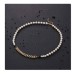 Glemay Pearl Necklace for Men Cuban Link Chain with Pearl for Men Hiphop Jewelry for Men Teen Boys-G32-gold