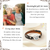 Glemay Mother Bracelet Essentail Oil Diffuser Bracelets Remember I Love You/Always and Forever no Matter What Jewelry Present for Mother Mommy Mum from Daughter-G36-black