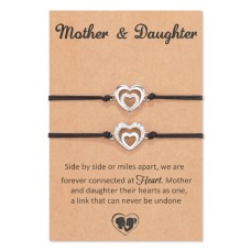 Glemay Mother and Daughter Bracelet Set Mommy and Me Matching Bracelets Back to School Gifts-G38-2p