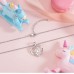 Back to School Necklace for Girls First Day of School Gift for Daughter Niece Unicorn Necklace for Little Girl from Mom Daughter-G45-Kin